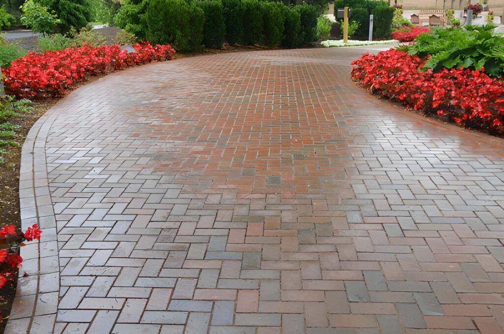 paved driveway