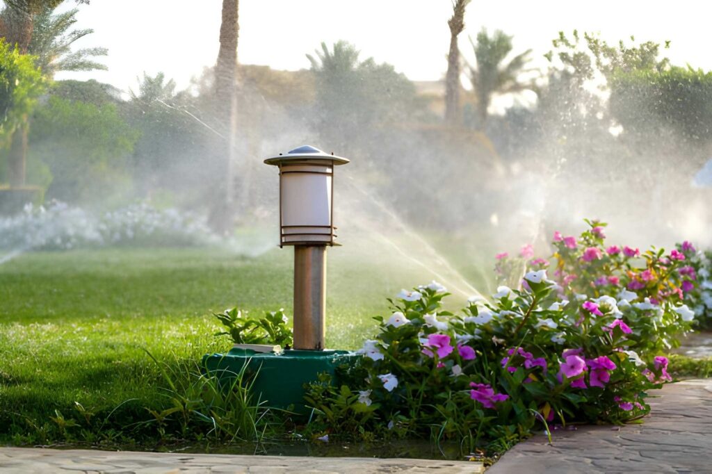 irrigation system installation